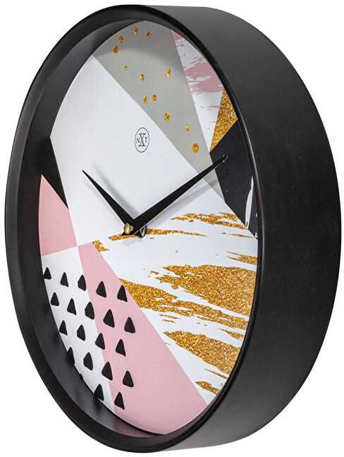 Laikrodis NEXTIME 7354. Laikrodis ścienny, Kolor raudona. Unisex.