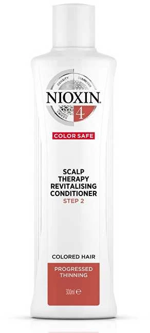 Nioxin Sistema 4 - Acondicionador - Cabello Teñido y Dañado Con Debilitamiento Avanzado, 300 ml