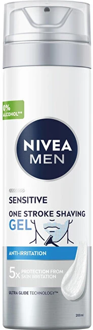 Nivea Men Sensitive 3-Day Beard Shaving Gel vyrams, 200 ml