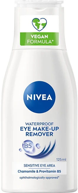 Nivea Eye and waterproof makeup remover Chamomile (Atsparus vandeniui Eye Make-Up Remover) 125 ml