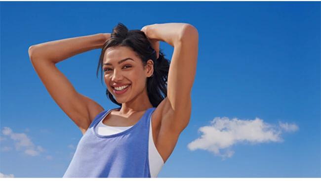 Nivea Fresh Sensation antiperspiranto reklaminė nuotrauka