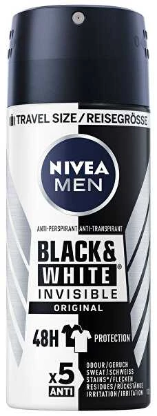 Nivea Antiperspirant spray for men Invisible For Juodas &amp; Baltas (Antiperspirant) 100 ml