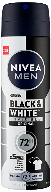 Nivea Men Invisible For Juodas