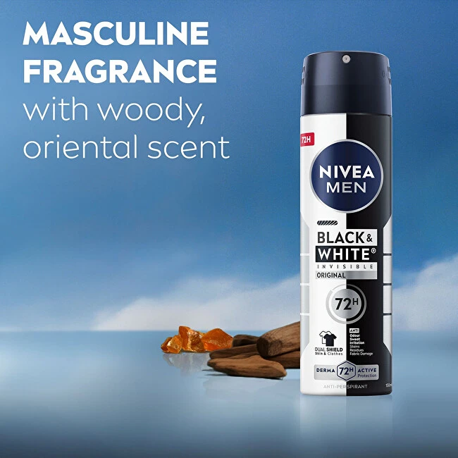Nivea Men Invisible For Juodas