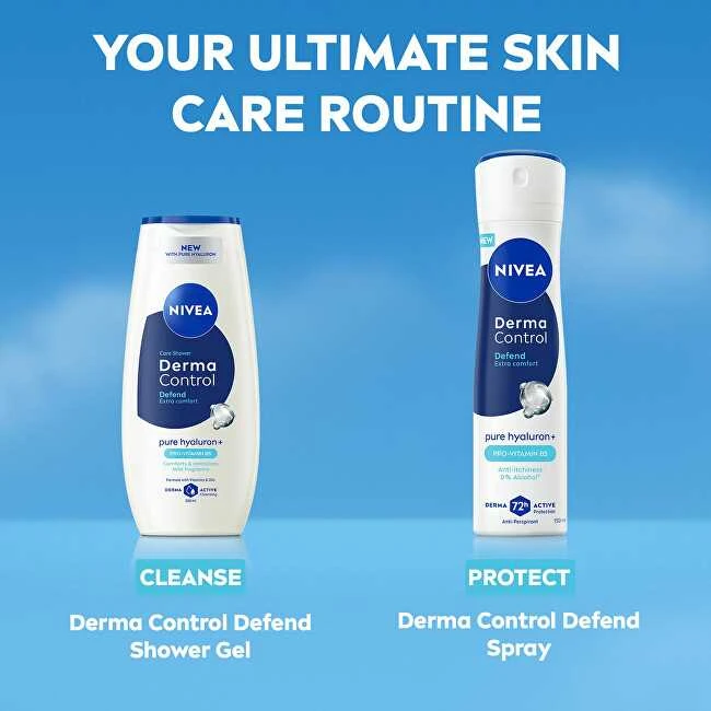 Nivea purškiamas antiperspirantas „Derma Control Defend“ (antiperspirantas) 150 ml