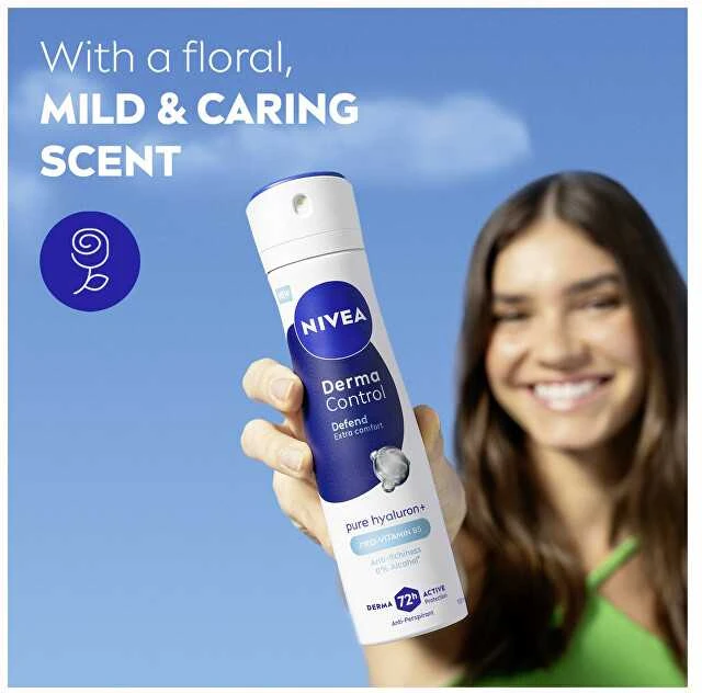 Nivea Derma Control purškiklis gėlių aromato pakuotė