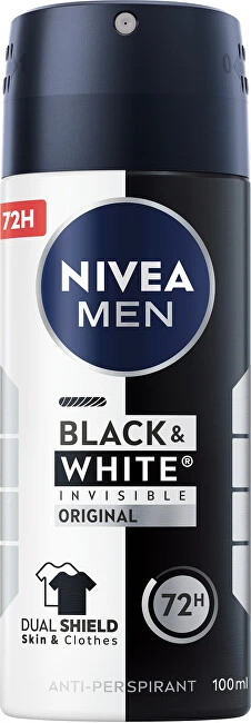 Nivea Antiperspirant spray for men Invisible For Juodas & Baltas (Antiperspirant) 100 ml
