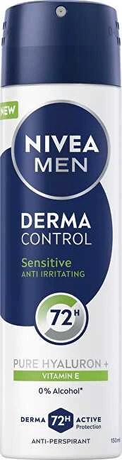 Nivea Purškiamas antiperspirantas jautriai odai „Men Derma Control Sensitive“ (antiperspirantas) 150 ml