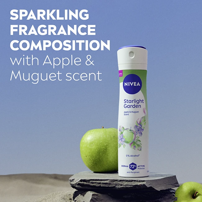 Nivea Starlight Garden aerozolis su obuolių aromatu