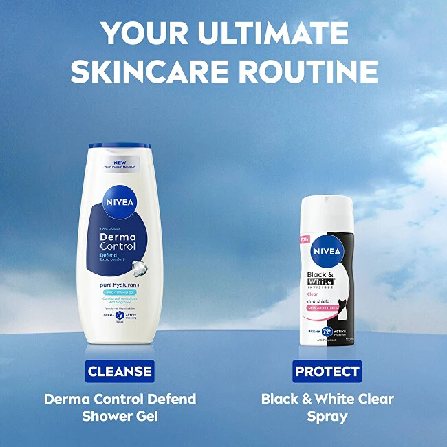 Nivea Juodas & Baltas Invisible Clear antyperspirant spray 100ml