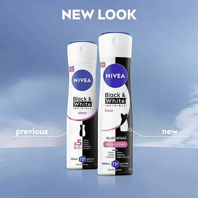 Nivea Antiperspirant spray Juodas & Baltas Anti-Perspirant 250 ml