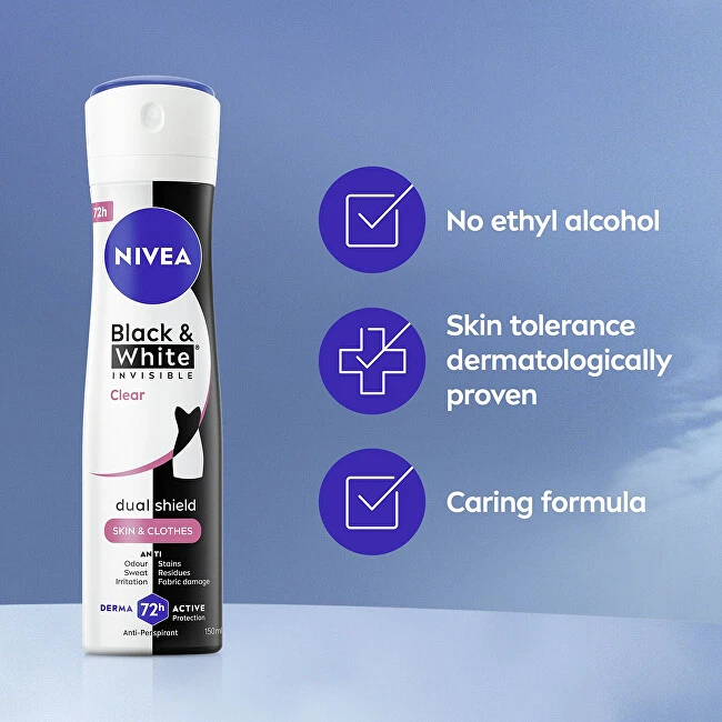 Nivea Antiperspirant spray Juodas & Baltas Anti-Perspirant 250 ml