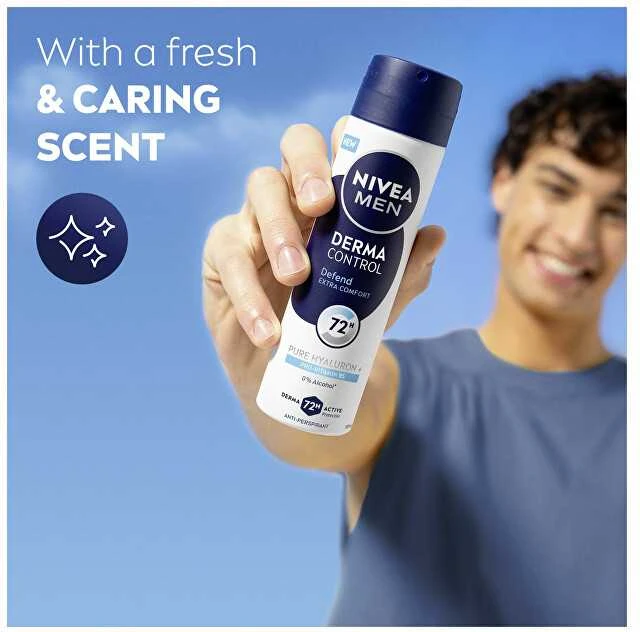Nivea Antiperspirant spray Men Derma Control Defend (Antiperspirant) 150 ml