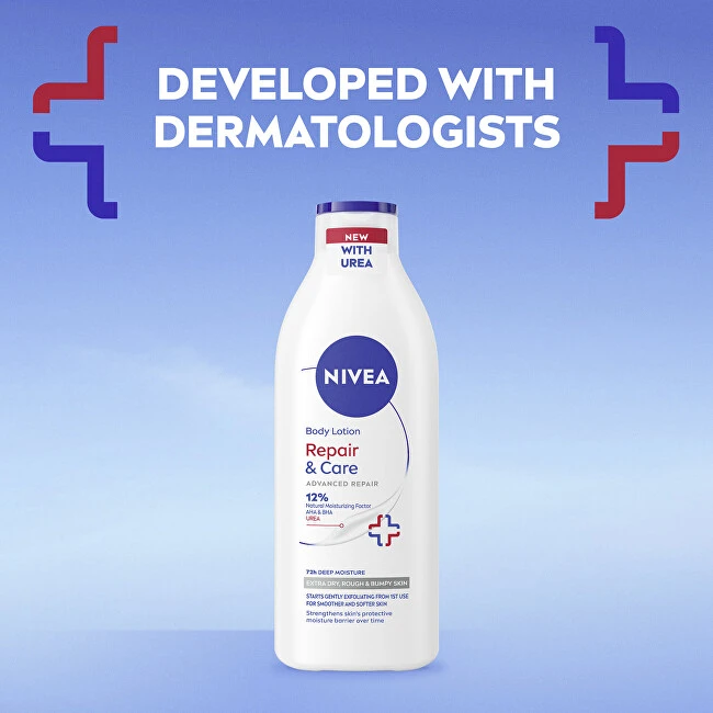 Nivea Kūno losjonas „Repair & Care“ – pažangus atkuriamasis kūno losjonas, 400 ml