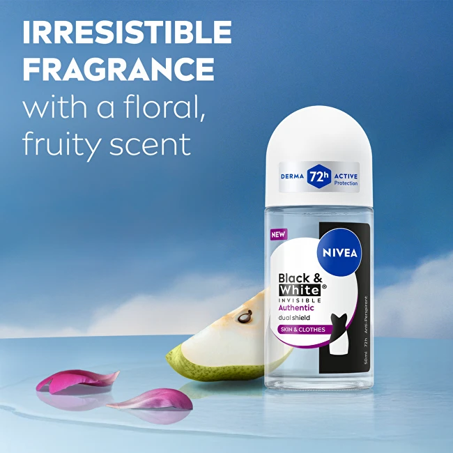 Nivea B&W Authentic rutulinis antiperspirantas 50 ml