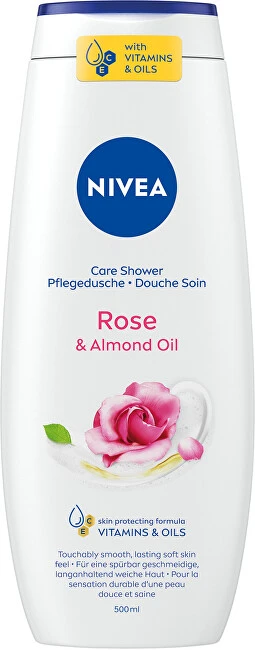 Nivea Rose & Almond Oil Dušo želė