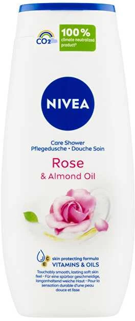 Nivea Rose & Almond Oil Dušo želė