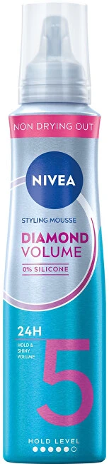 Nivea Hair Care Styling Pianka do włosów Diamond Volume Care ultra mocna 150 ml