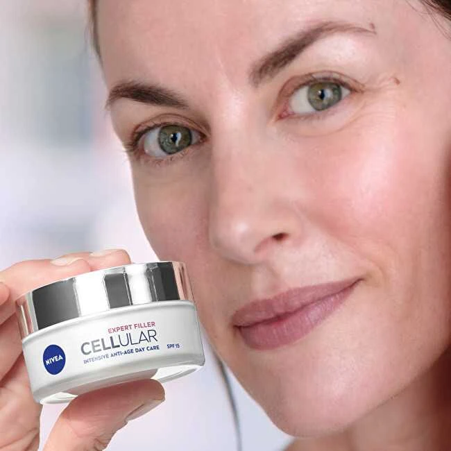 NIVEA_Hyaluron Cellular Filler + Stangrinantis SPF15 dieninis kremas nuo raukšlių 50ml