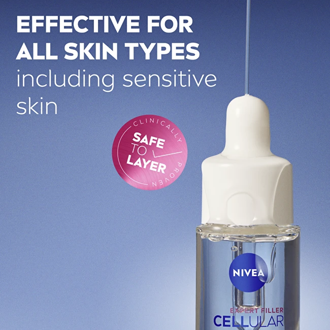 Nivea Cellular Expert Filler Hyaluron drėkinamasis serumas nuo raukšlių, 15 ml