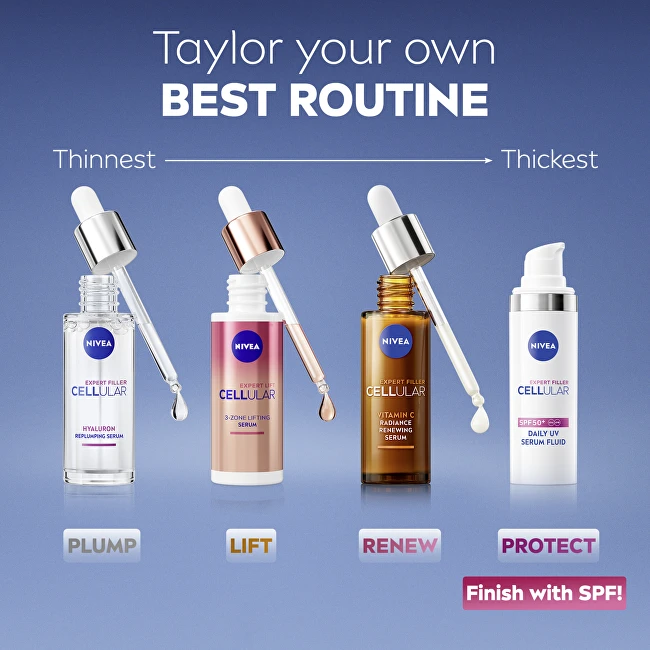 Nivea Cellular Expert Filler Hyaluron drėkinamasis serumas nuo raukšlių, 15 ml