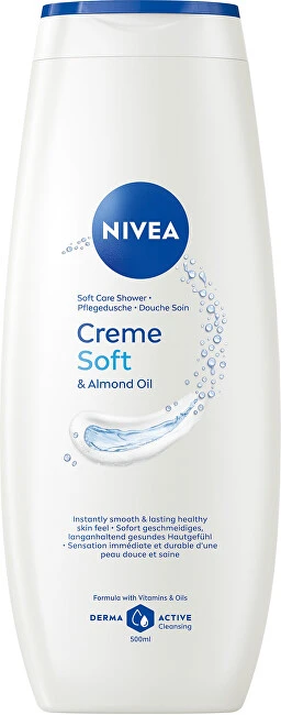 Dušo želė Nivea Creme Soft Care Caring, 500 ml