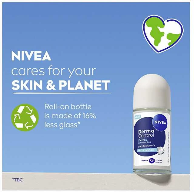 Nivea Derma Control Defend rutulinis antiperspirantas (antiperspirantas) 50 ml