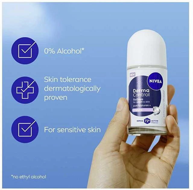 Nivea Derma Control Restore Antiperspirant Roll-On (Antiperspirant) 50 ml