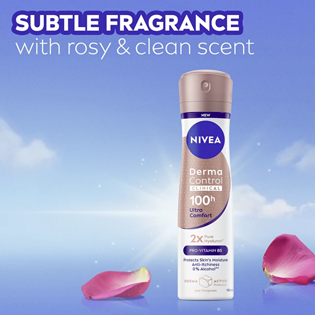 Nivea Derma Control Ultra Comfort antiperspirantas purškiamas 150 ml