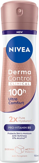 Nivea Derma Control 150 ml rožinis purškiamas antiperspirantas