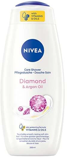 Nivea Diamond & Argan Oil Shower Kreminis moterims, 500 ml