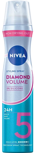 NIVEA Styling Diamond Volume Care plaukų lakas - 250 ml