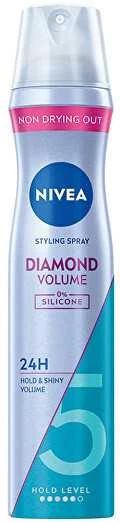 NIVEA Styling Diamond Volume Care plaukų lakas - 250 ml