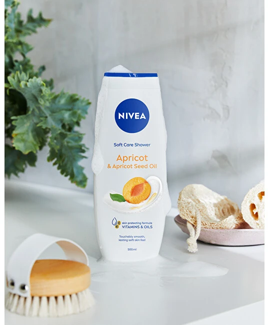 Nivea abrikosų ir abrikosų sėklų aliejaus dušo želė 500 ml