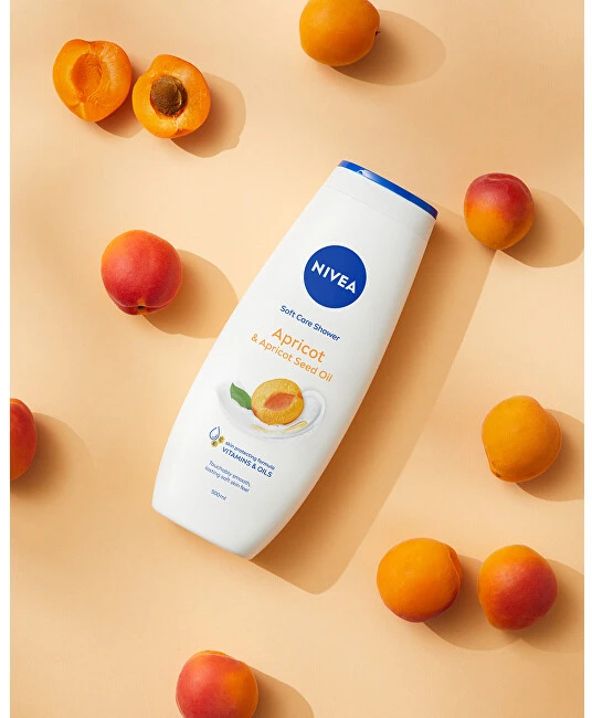 Nivea abrikosų ir abrikosų sėklų aliejaus dušo želė 500 ml