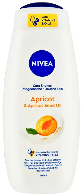 Nivea abrikosų ir abrikosų sėklų aliejaus dušo želė 500 ml