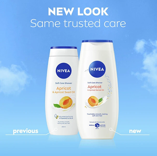 Nivea abrikosų ir abrikosų sėklų aliejaus dušo želė 500 ml