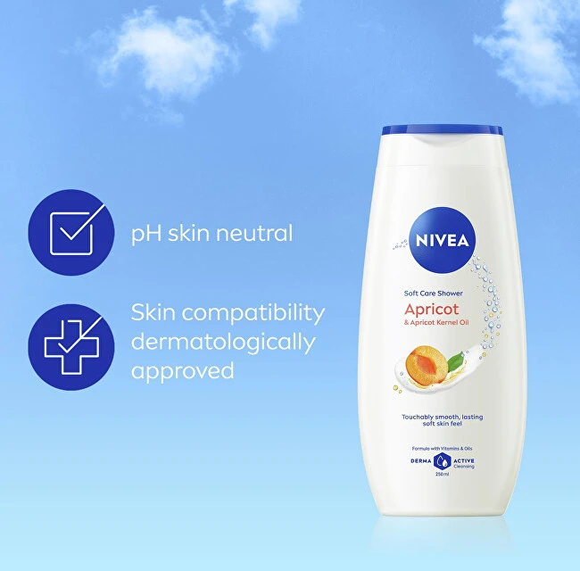 Nivea abrikosų ir abrikosų sėklų aliejaus dušo želė 500 ml