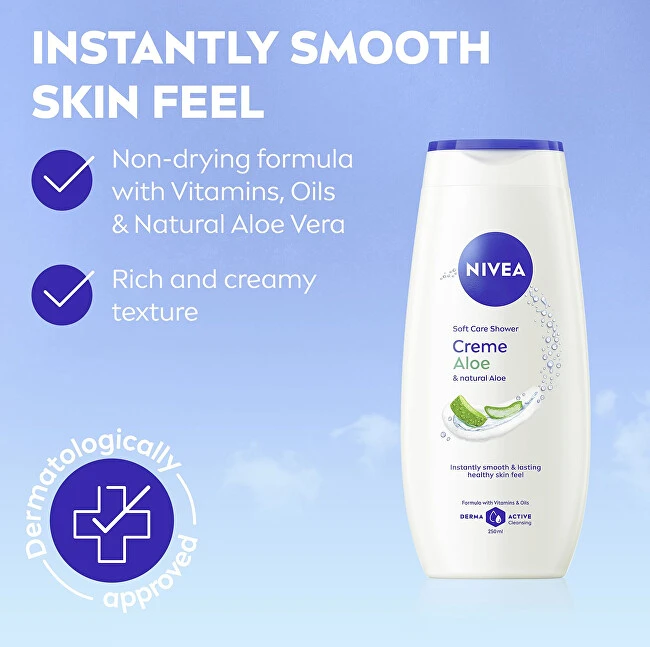 Nivea Creme Aloe Dušo želė