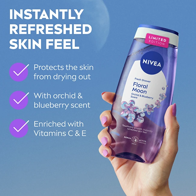Nivea Dušo želė Floral Moon Dušo želė 250 ml