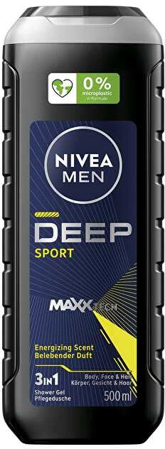 Nivea Men Deep Sport MaxxTech, 500 ml