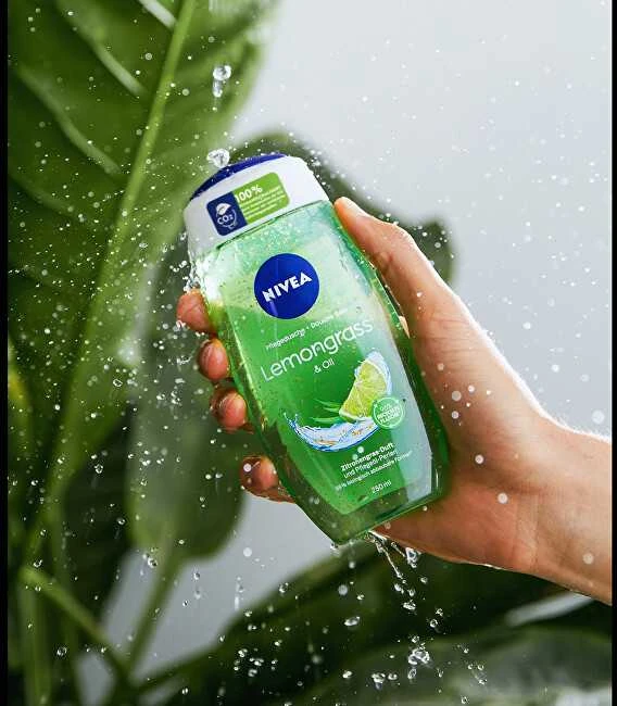 Nivea Lemongrass & Oil Dušo želė unisex, 250 ml