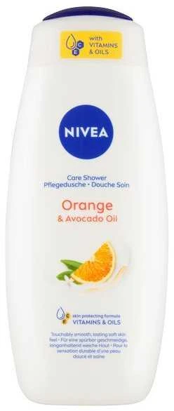Nivea Oranžinis & Avocado Oil Care Shower, 500 ml
