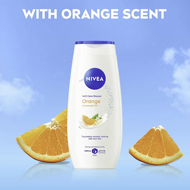 Nivea Oranžinis & Avocado Oil Care Shower, 500 ml