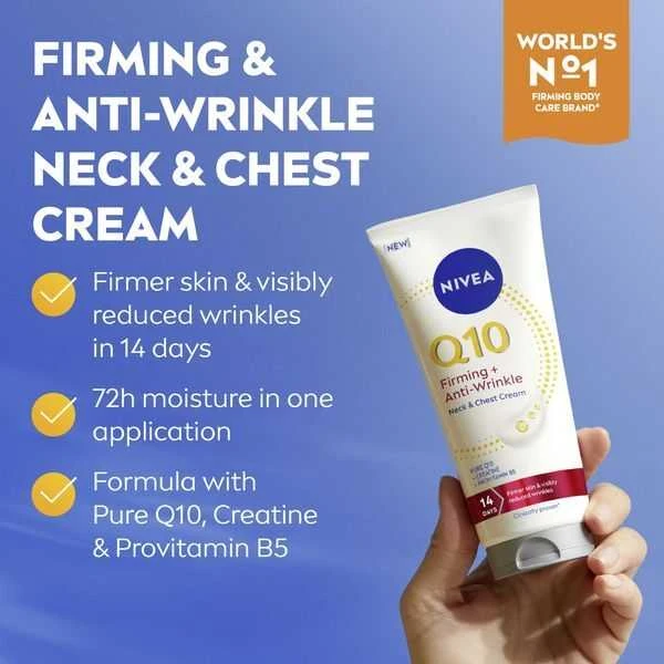 NIVEA Q10 stangrinamasis kūno kremas nuo raukšlių, 200 ml