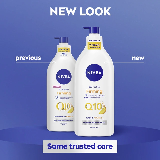 Nivea Q10 stangrinamasis kūno losjonas 625ml