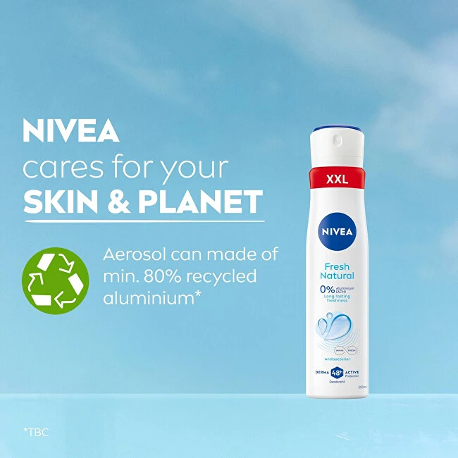 Nivea Fresh Natural, 250 ml