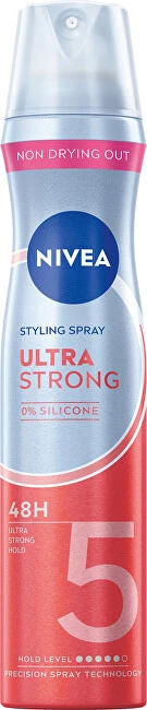 Nivea Ultra Strong Styling Purškiklis Plaukų lakas