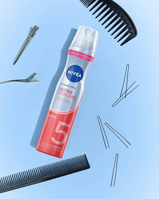 Nivea Ultra Strong Styling Purškiklis Plaukų lakas