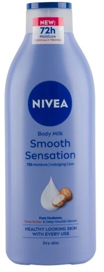 Nivea Kreminis kūno losjonas sausai odai „Smooth Sensation“, 250 ml